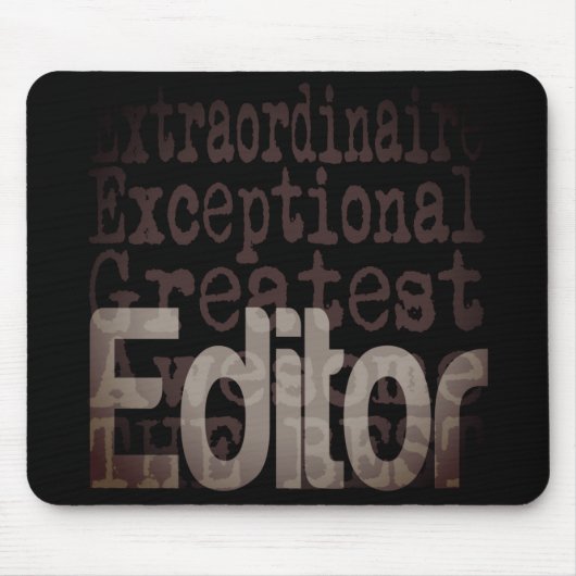 Editor Extraordinator Mousepad (Vorne)