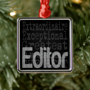 Editor Extraordinator Ornament Aus Metall