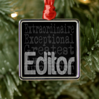 Editor Extraordinator Ornament Aus Metall