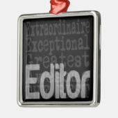 Editor Extraordinator Ornament Aus Metall (Links)