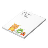 Editor für bearbeitbare LehrerInnen Notizblock (Rotiert)