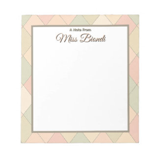 Editor für benutzerdefinierte Lehrer - Hinweis von Notizblock