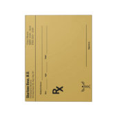 Editor für benutzerdefinierte Verschreibung - Bear Notizblock (Rotiert)