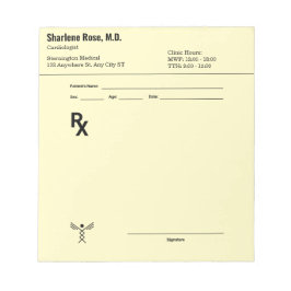 Editor für benutzerdefinierte Verschreibung - Bear Notizblock