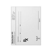 Editor für benutzerdefinierte Verschreibung - Bear Notizblock (Rotiert)