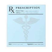 Editor für benutzerdefinierte Verschreibung - Bear Notizblock (Vorderseite)