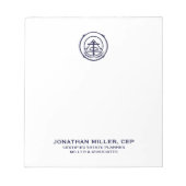 Editor für Berufliche Logos Notizblock (Vorderseite)