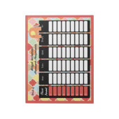 Editor für die Zuweisung von Hausaufgaben für Past Notizblock (Rotiert)