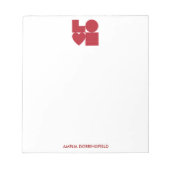 Editor für grafische Liebe Notizblock (Vorderseite)