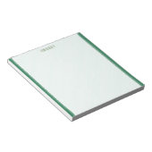 Editor für grüne Grenzen Notizblock (angewinkelt)