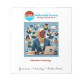 Editor für Inspiration-Lehrer Notizblock (Vorderseite)