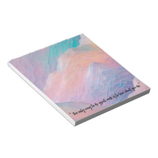 Editor für Inspirationsgebote Notizblock