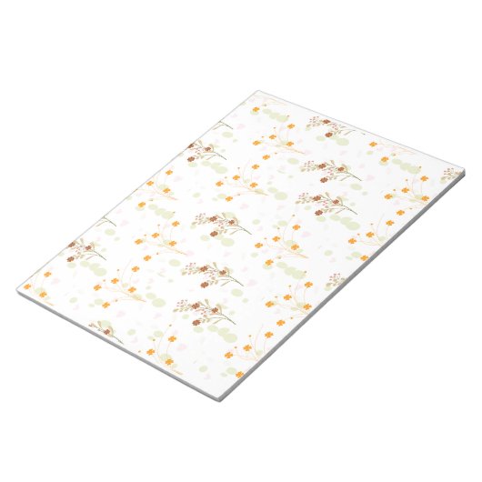 Editor für kleine Blume Notizblock (angewinkelt)