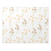 Editor für kleine Blume Notizblock (Vorderseite)