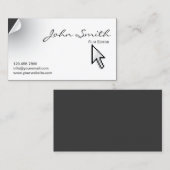 Editor für kreative Seitenumbrüche  Visitenkarte (Vorne/Hinten)