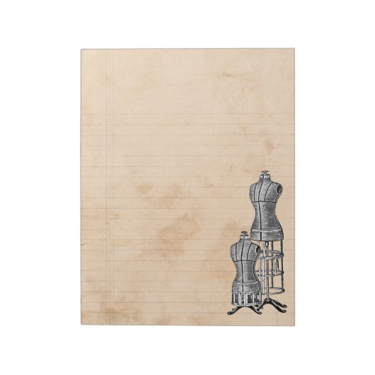 Editor für Modedesign Notizblock (Rotiert)