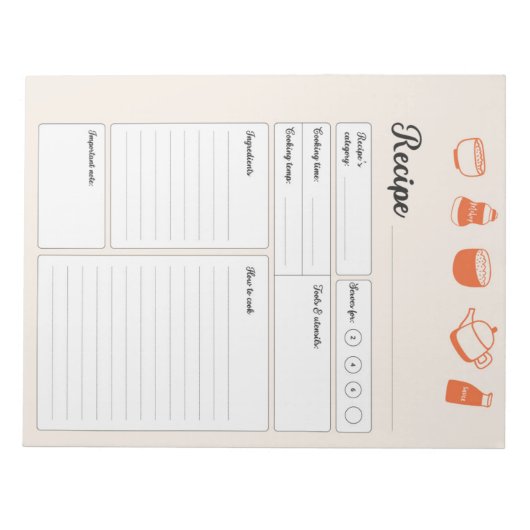 Editor für personalisierte Basisseiten Notizblock (Vorderseite)