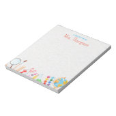 Editor für personalisierte benutzerdefinierte Lehr Notizblock (Rotiert)