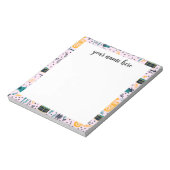 Editor für personalisierte Musikinstrumente Notizblock (Rotiert)