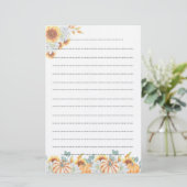 Editor für Schreibspeicher im Herbst Briefpapier (Stehend Vorderseite)