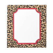 Editor für Tierdrucke Notizblock (Vorderseite)