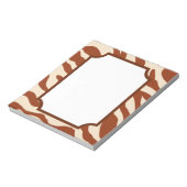 Editor für Tierdrucke Notizblock (Rotiert)