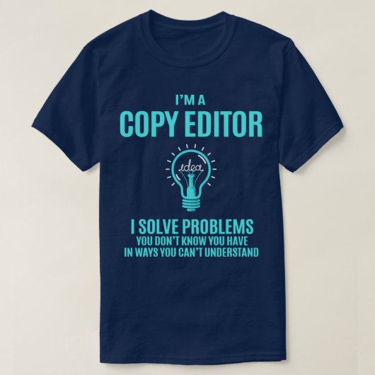 Editor I Beheben von Problemen T-Shirt (Design vorne)