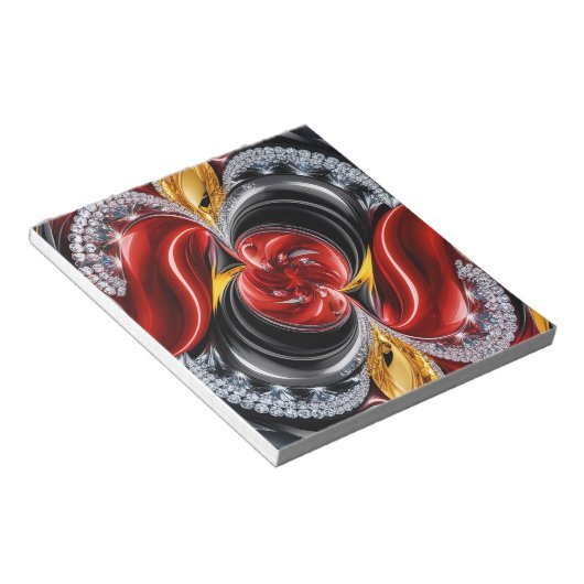 Editor mit deutscher Farbe Modernes Design Notizblock (angewinkelt)