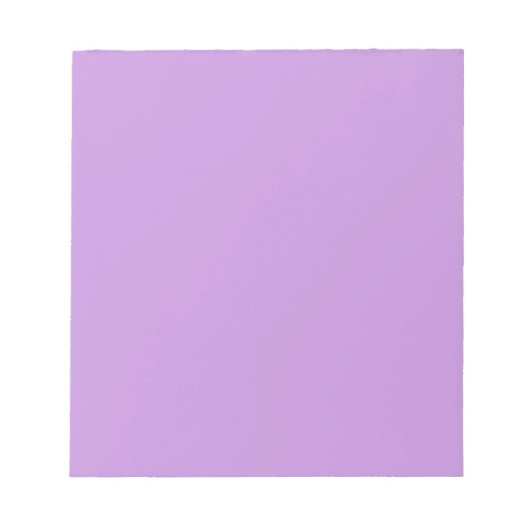 Editor mit Hintergrund für Pastel Lavendel Notizblock (Vorderseite)