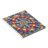 Editor mit rumänischen Farben Modernes Design Notizblock (angewinkelt)