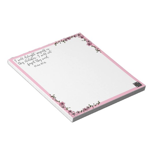 Editor Pink Notizblock (angewinkelt)