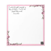 Editor Pink Notizblock (Vorderseite)