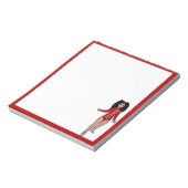 Editor rot / Silver B Notizblock (Rotiert)