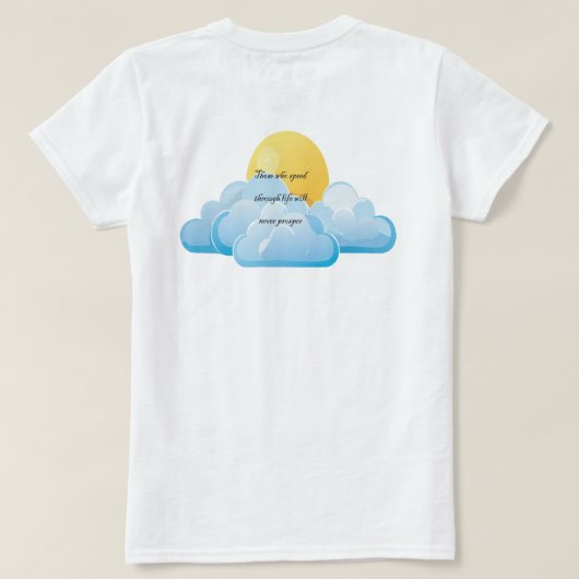 Editor T-Shirt (Design Rückseite)