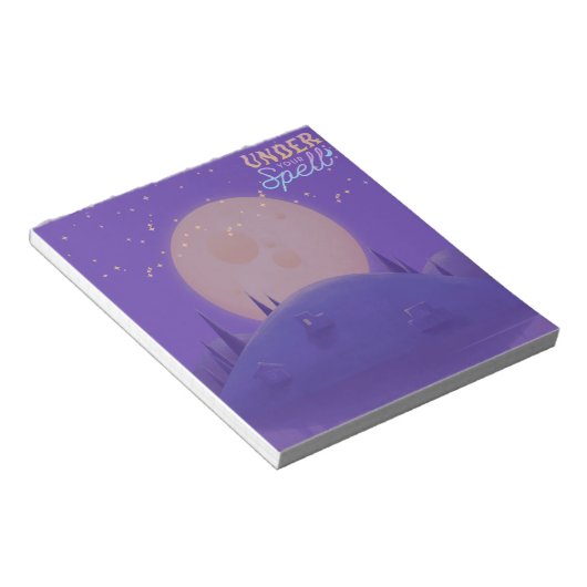 Editor "Verzauberte Mondlicht" Notizblock (angewinkelt)