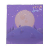 Editor "Verzauberte Mondlicht" Notizblock (Vorderseite)