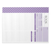 Editor zum Lesen von Textseiten Notizblock (Vorderseite)