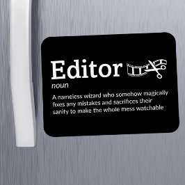 Editordefinition: Crew 3 x 4" Flex Magnet