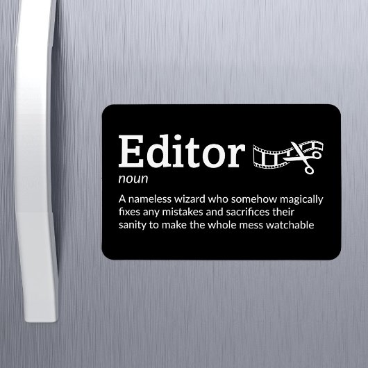 Editordefinition: Crew 4" x 6" Flex Magnet