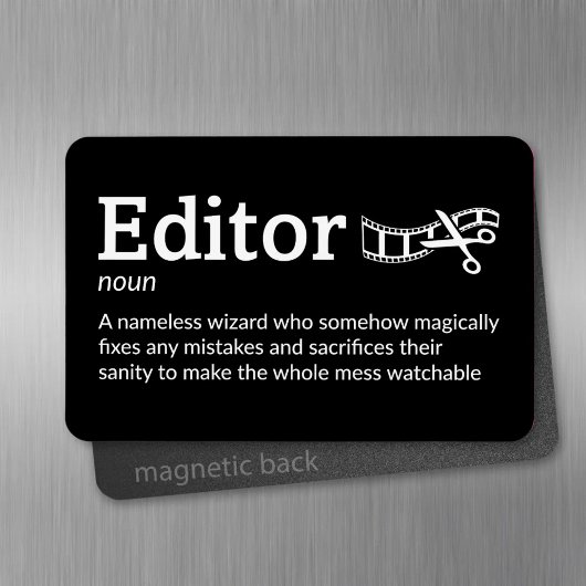 Editordefinition: Crew 4" x 6" Flex Magnet