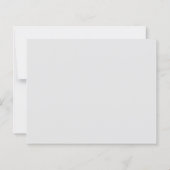 Editorial Chic Multi-Foto-Hochzeitseinladung (Rückseite)