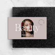 Editorial Chic Text Beauty Blush Mauve