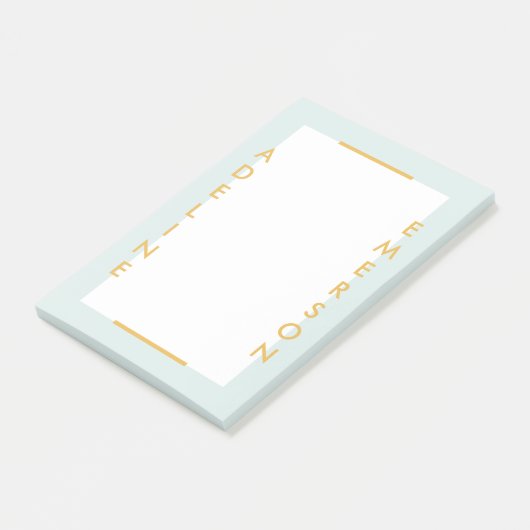 Editorial Modern Typografy Post-It Notes - Lila Klebezettel (angewinkelt)