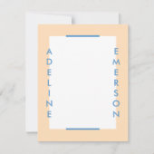 Editorial Modern Typografy Stationery - Gold (Vorderseite)
