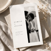 Editorial One Photo Save-the-Date Save The Date