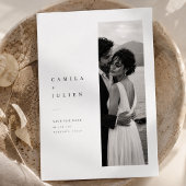 Editorial One Photo Save-the-Date Save The Date
