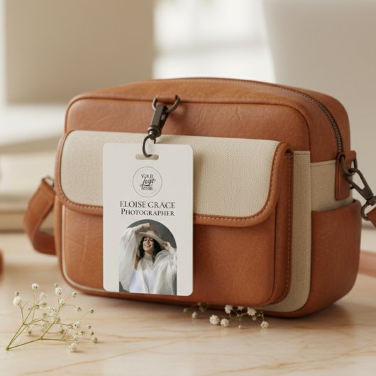 Editorial Photo Black Logo Photographer Ausweis