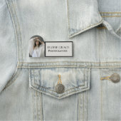 Editorial Photo Black Logo Photographer Namensschild (Beispiel)