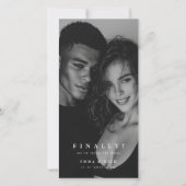 Editorial Photo Finally Wedding Save the Date (Vorderseite)