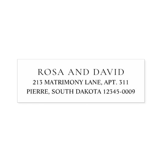 Editoriale moderne Hochzeit Permastempel (Design)